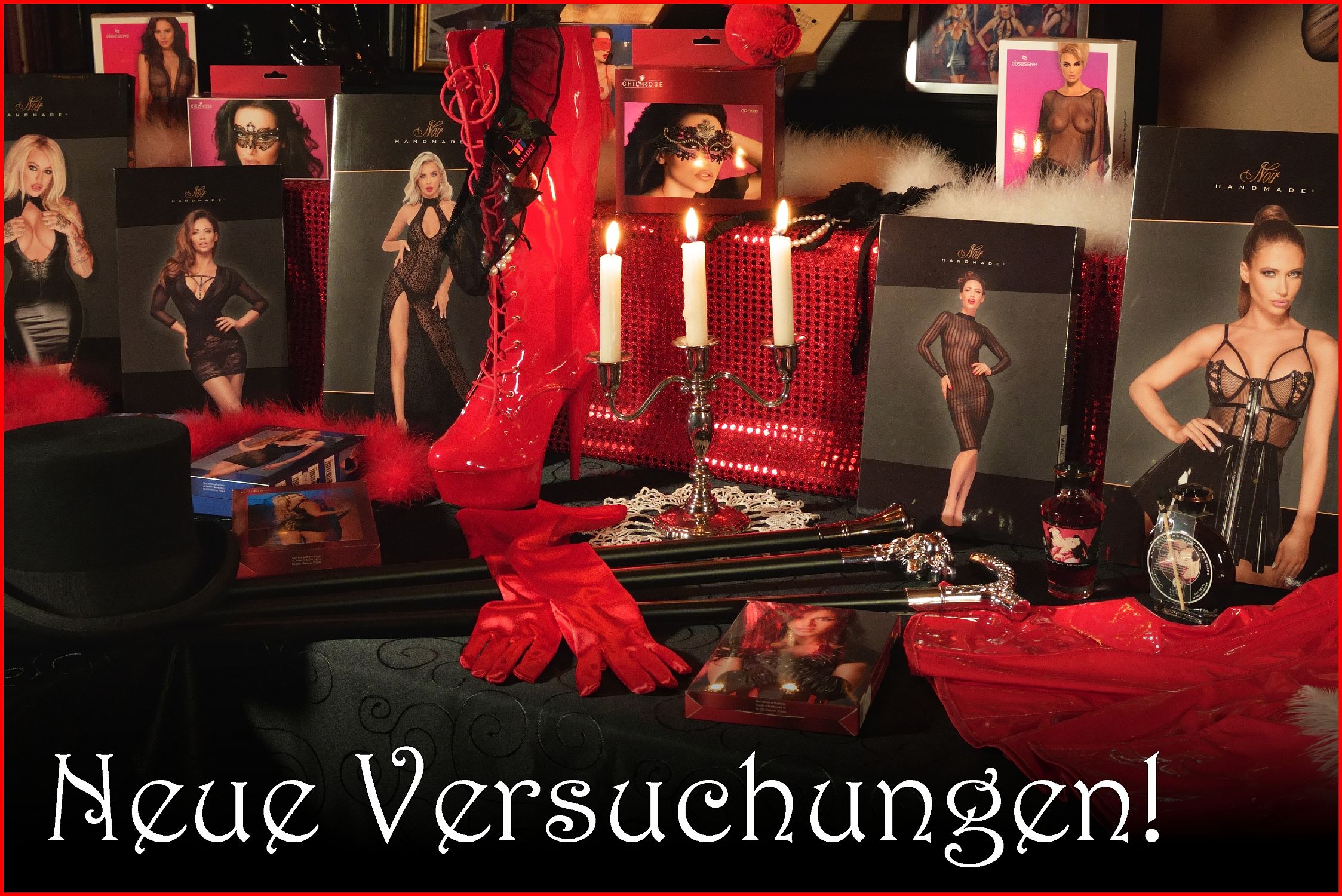 Die neuesten Versuchungen in der Boutioque Burlesque